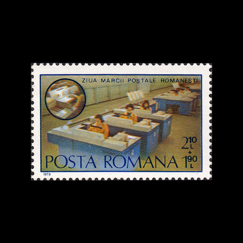 Ziua mărcii poștale românești, 1979, LP 996