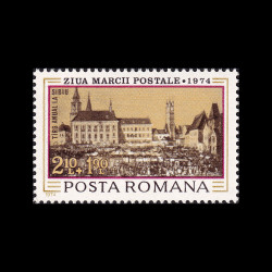 Ziua mărcii poștale românești 1974 LP 863