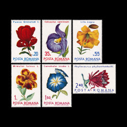 Flori din grădini botanice, 1971, LP 767